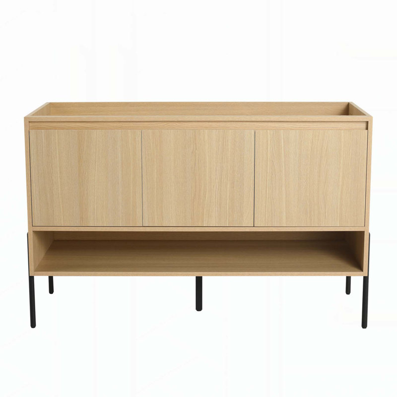 Stylish Freestanding Bathroom Vanity with Spacious Cabinets and Durable Construction