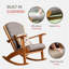 Dezi Teak Outdoor Rocking Chair