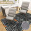 Protecteur de plancher de tapis de chaise et rehausseur de style pour les espaces de bureau à domicile ou de salle à manger-114514506-115692455