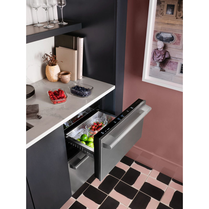 24" Integrated Undercounter Dual-Drawer Refrigerator