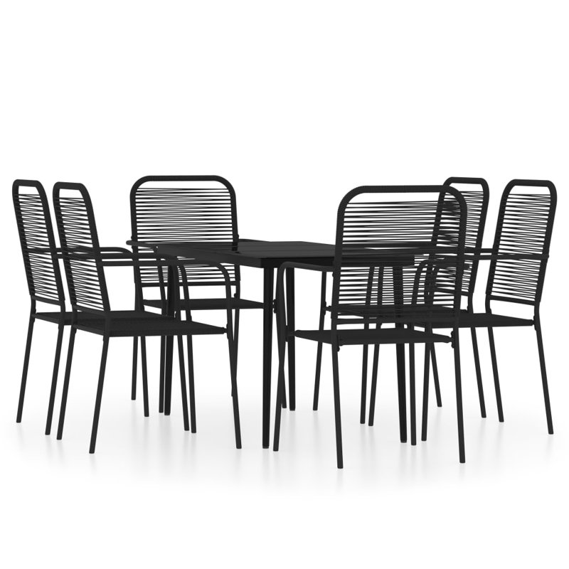 Gjuro 6 - Person Patio Dining Set with Rectangular Table