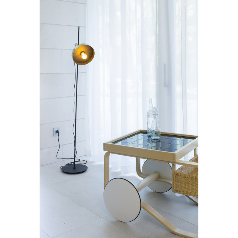 Hostetter Metal Desk Lamp, Gold/Black