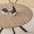Saveta Round Metal Base Dining Table-97872693-97872694-97872695