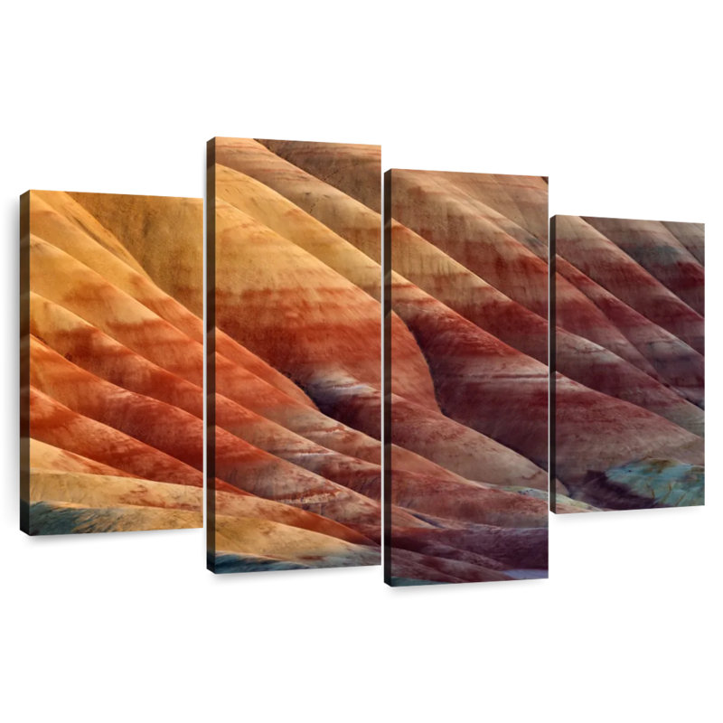 Collines peintes par Alvord, Oregon, H 32 po x l 52 po
