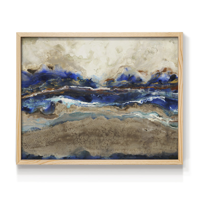 Rip Curl -Framed Print - Restickable, Natural, 16" H x 20" W