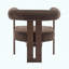 Chaise d'appoint moderne rembourrée avec accoudoirs ronds-2090862977