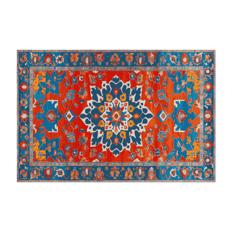 Tabriz Gray Indoor and Outdoor Area Rug, Rectangulaire 2 pi x 3 pi