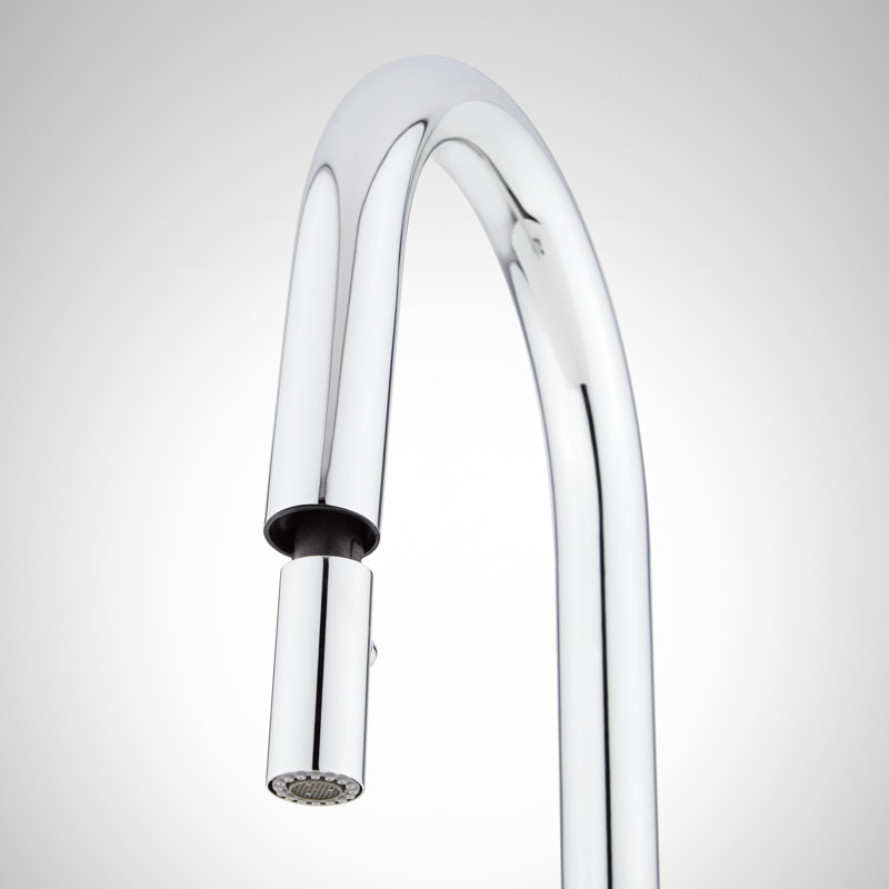 Ravenel Single Handle Kitchen Faucet, Chrome chrome
