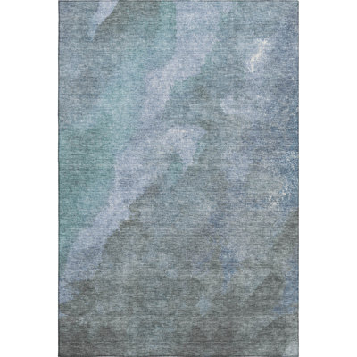 Premium Machine Washable Pirtle AMF1983 Abstract Rug