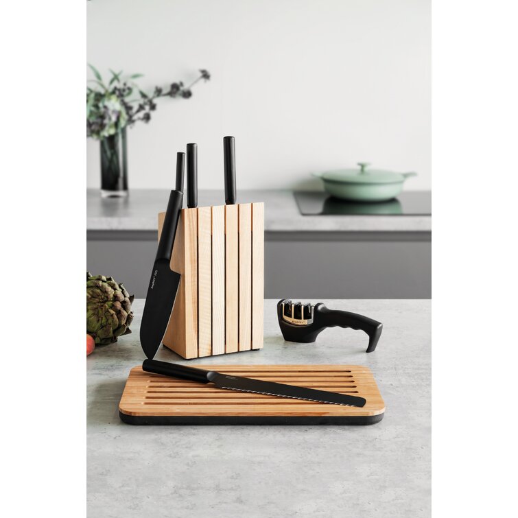 Berghoff Ron Wooden Knife Block