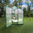 Windproofaluminum Greenhouse Polycarbonate Greenhouse Raised Base And Anchor Aluminum Heavy Duty Walk-In Greenhouses-115824011-115824012