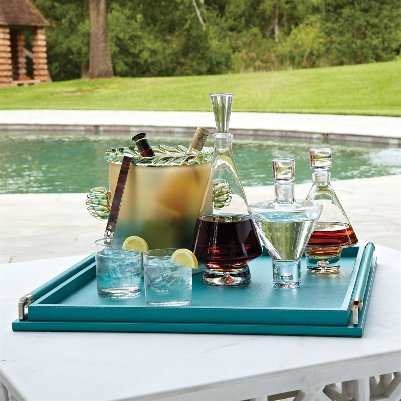 Tall Fat Bottom Decanter-Clear