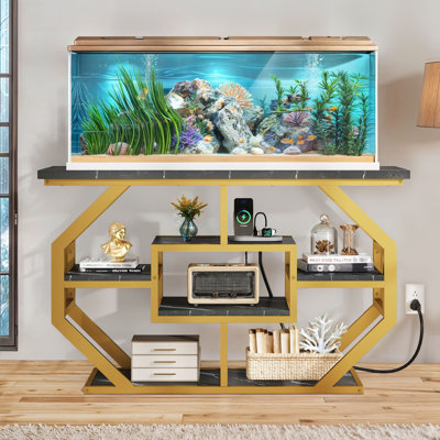 Support d'aquarium rectangulaire Erynn