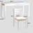 Monseratt 4 - Person Four Leg Dining Set-851474771