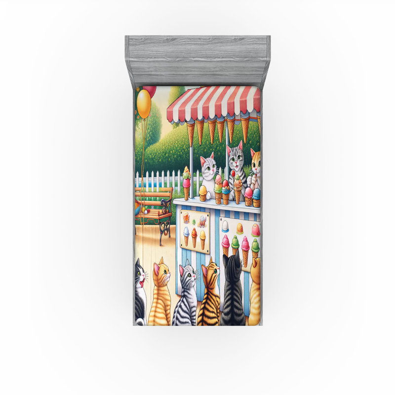 Ensemble de draps-housse en microfibre pour chambre d'amis, Drap-housse de taille simple