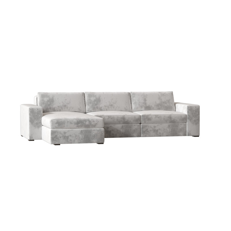Liam Chaise Sectional, Siena 69, Brown Mahogany, Left Hand Facing