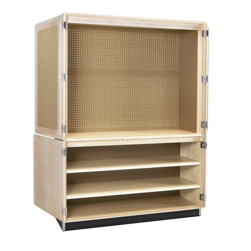 Armoire de rangement tout usage h 84 po x l 48 po x p 22 po, Inclus