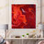 " Red Flame Liquid Marble Art "-66807527-66807528