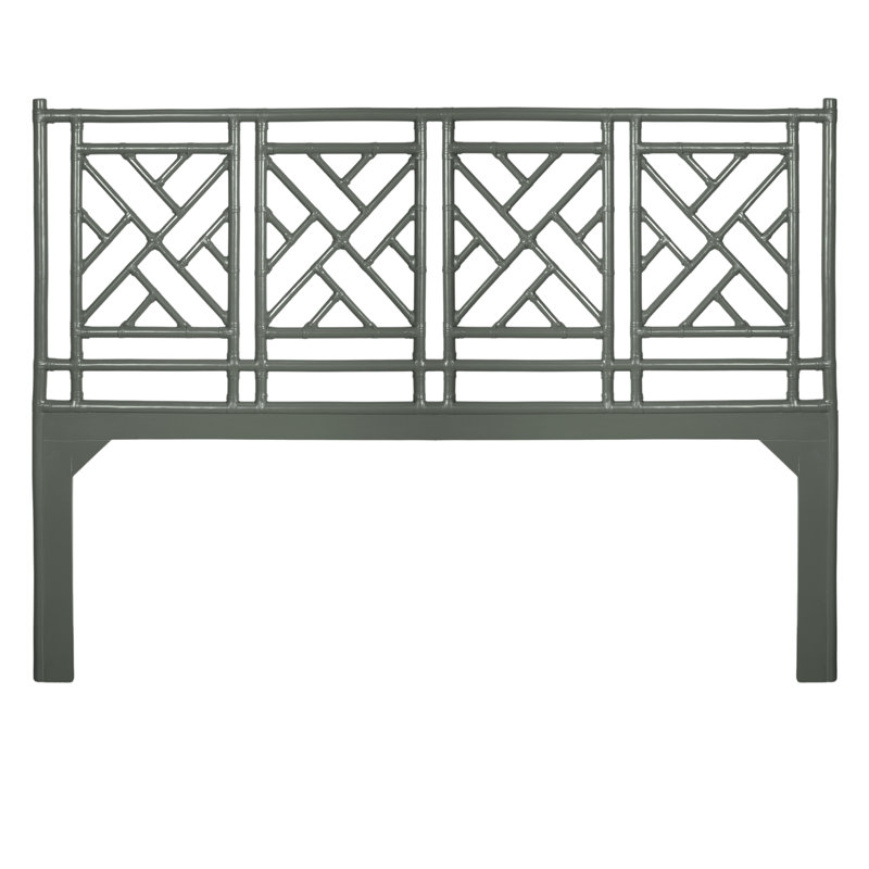 Chippendale Platform Bed, Evergreen, California King