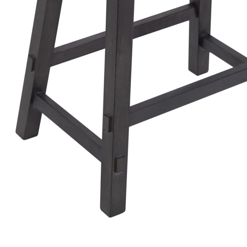 Tabouret de bar 24 po avec patins Knaack, Ardoise, Tabouret de comptoir (siège d'une hauteur de 24 p