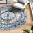Evanoff Oriental Blue/Gray Area Rug-484324461