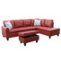 5-Person Sofa With Modular Design And Storage Ottoman