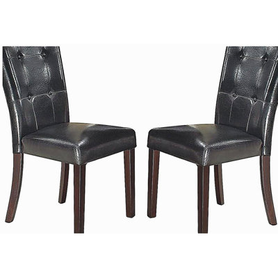 Ensemble de 2 chaises d'appoint Modern Parson