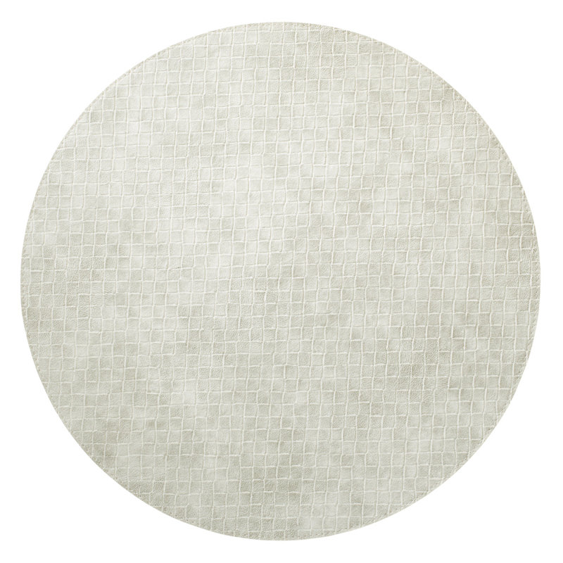 Tressé  15" Rd Mats, Arctic