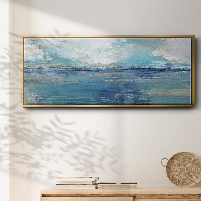 Oceans Away- Framed Canvas