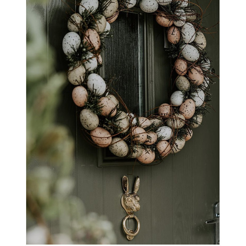 Courtney Hare Door Knocker, Nickel