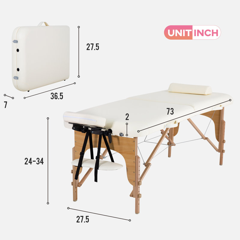 Fauteuil de massage en faux cuir, Similicuir crème