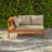 Cenka 5 - Person Garden Lounge Set with Cushions and Parasol