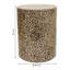 Solid + Manufactured Wood Accent Stool