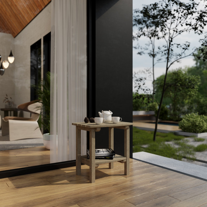 Table d'appoint Classic, Bois patiné