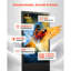 Kiosque de publicité sur pied 43 po avec affichage numérique intérieur sur pied 43 po, avec entrée Wi-Fi / USB / USB pour Android, écran large à 178 °, écran ACL interactif, affiche commerciale Totem mobile