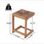 Table d'appoint en bois d'acacia Ashwell