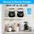 4 Piece Picture Ledge Wall Mounted Shelf