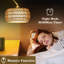 Lampe de table bohémienne en métal doré avec abat-jour arc et table d'appoint