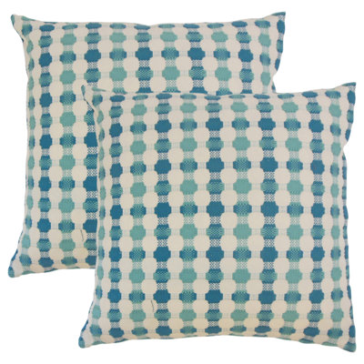 Coussin décoratif géométrique 
