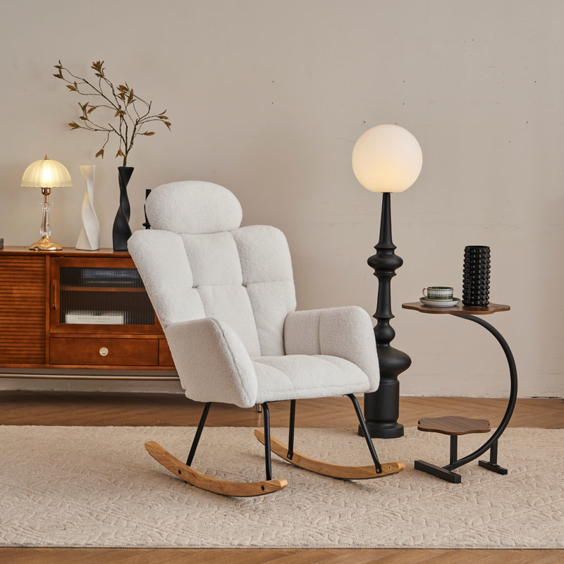 Teddy Rocking Chair, Ivory