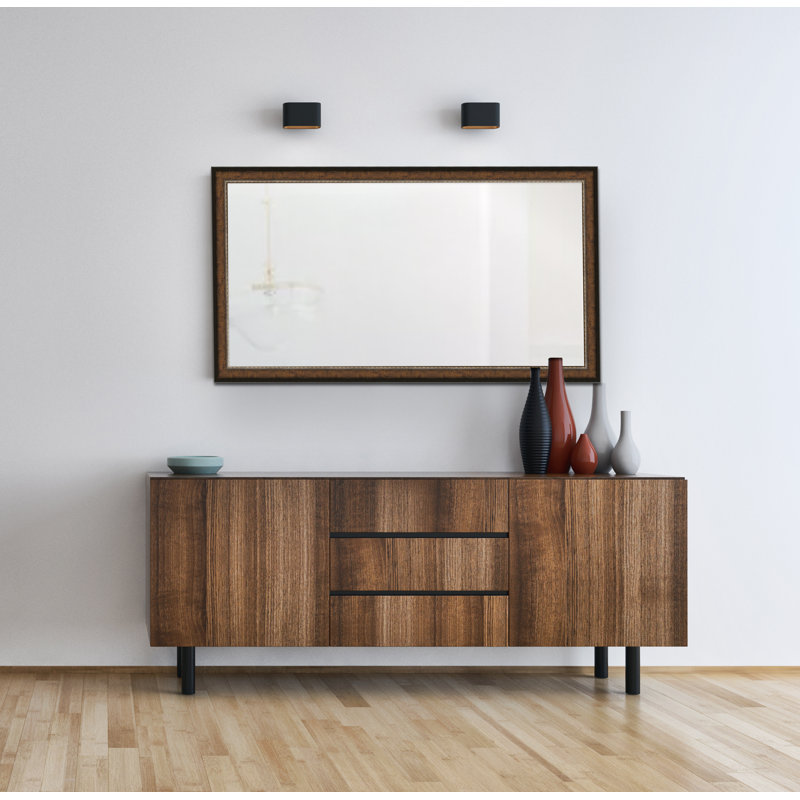Miroir de salle de bain en marbre, 30 po x 26 po