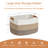 Anchie Fabric Laundry Basket with Handles