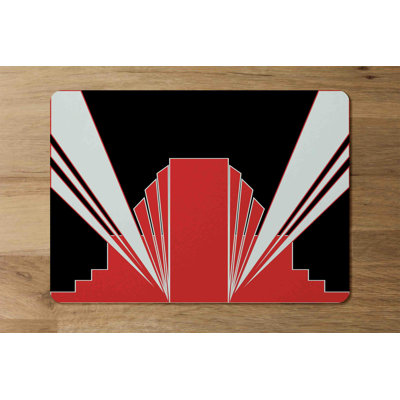 Galbraith Wood, Polyester Abstract Rectangle Placemat
