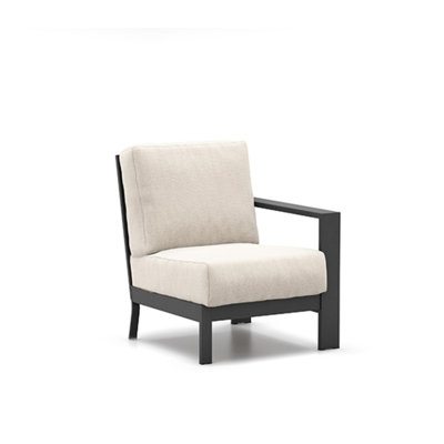 Blair Left Arm Chat Chair With Cushion