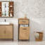 Wood Cabinet Laundry Hamper