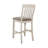 Set of 2 Slat Back Counter Height Chair