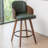 Tyandra Faux Leather Upholstered Swivel Counter Stool-190630656-193850516