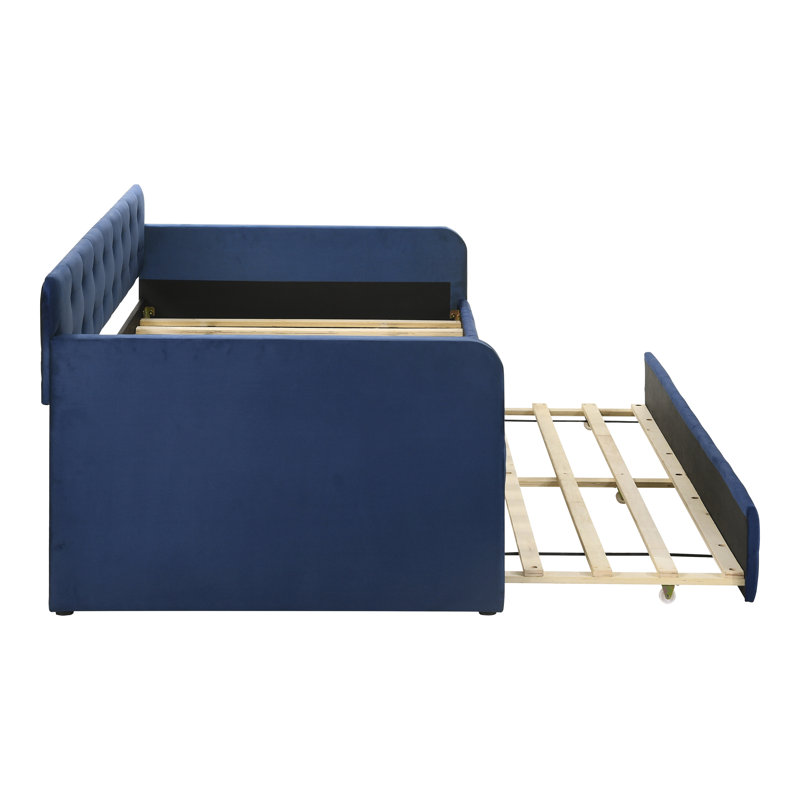 Avira Upholstered Daybed, Navy