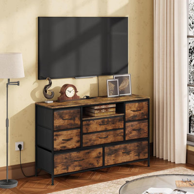 120cm W 8 - Drawer Chest of Drawers