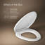 Glissade Readylatch Quiet-Close Toilet Seat-96151708